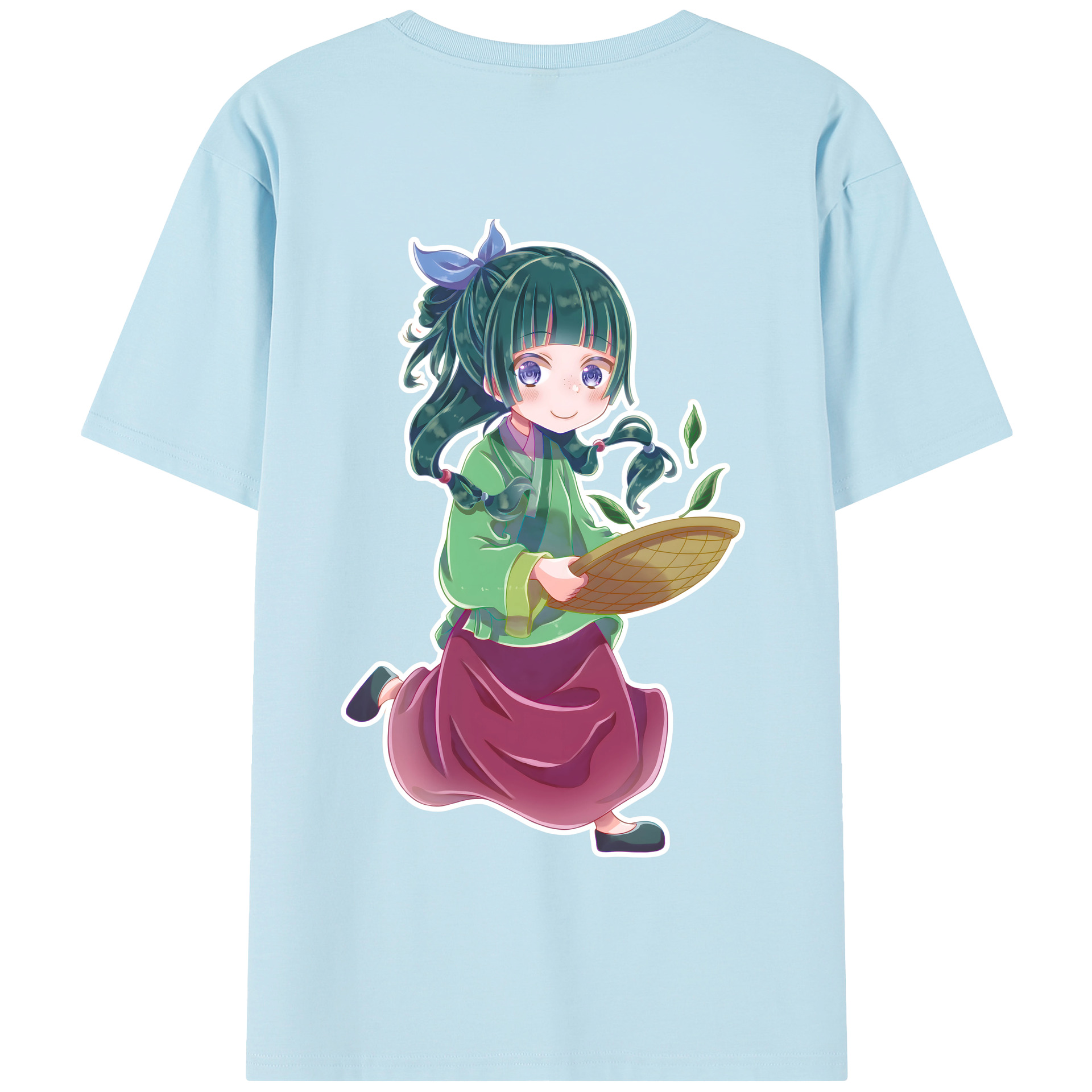 （画像用） 薬屋のひとりごと The Apothecary Diaries 綿100％半袖Tシャツ（背面プリント）